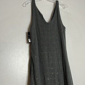 Nic+Zoe Nordstrom Subtle Shine crystal Maxi Dress Medium Party Evening new w tag